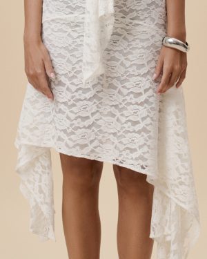 Lace Skirt - White
