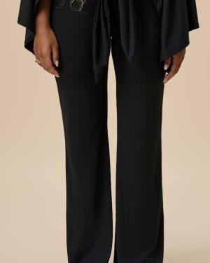 Wrap Pants - Black